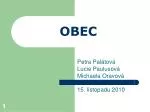 OBEC - slide 1