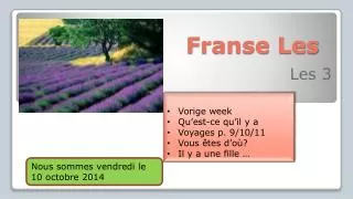 franse les