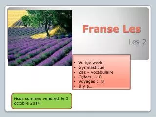 franse les