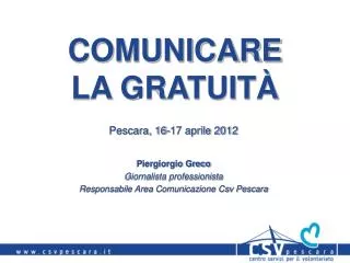comunicare la gratuit
