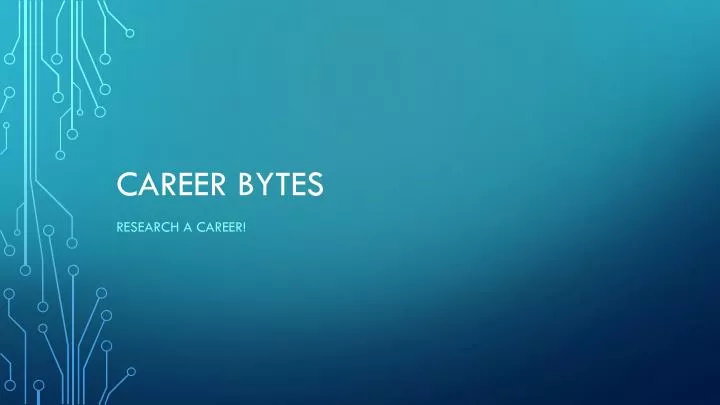 career bytes