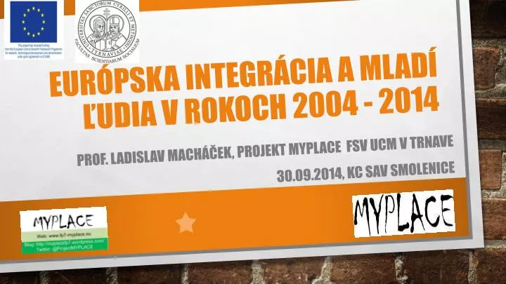 eur pska integr cia a mlad udia v rokoch 2004 2014