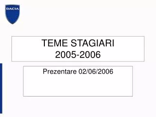 teme stagiari 2005 2006