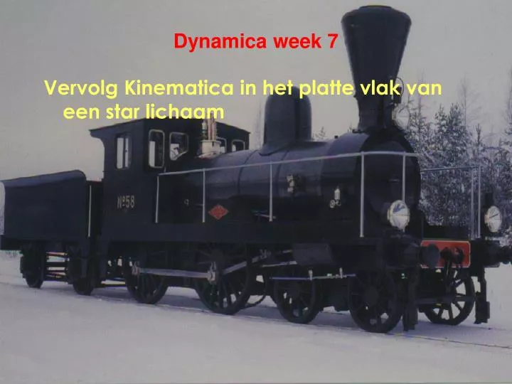dynamica week 7