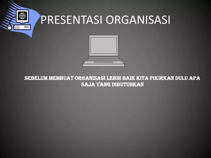 presentasi organisasi