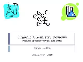 Organic Chemistry Reviews Organic Spectroscopy (IR and NMR)