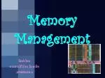 M emory M anagement - slide 1