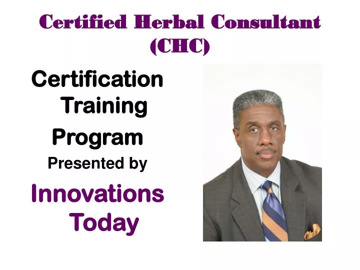 certified herbal consultant chc