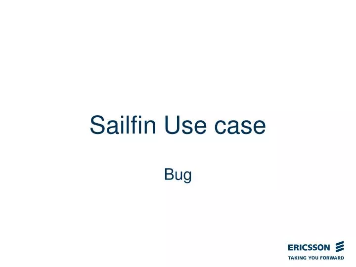 sailfin use case