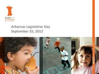 Arkansas Legislative Day September 25, 2012