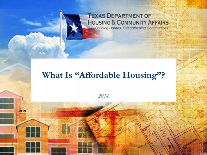 what is affordable housing