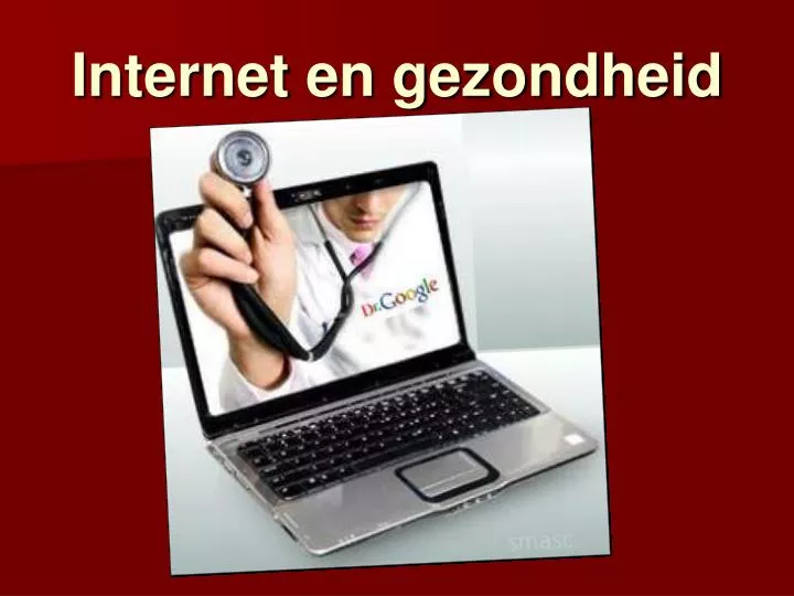 internet en gezondheid