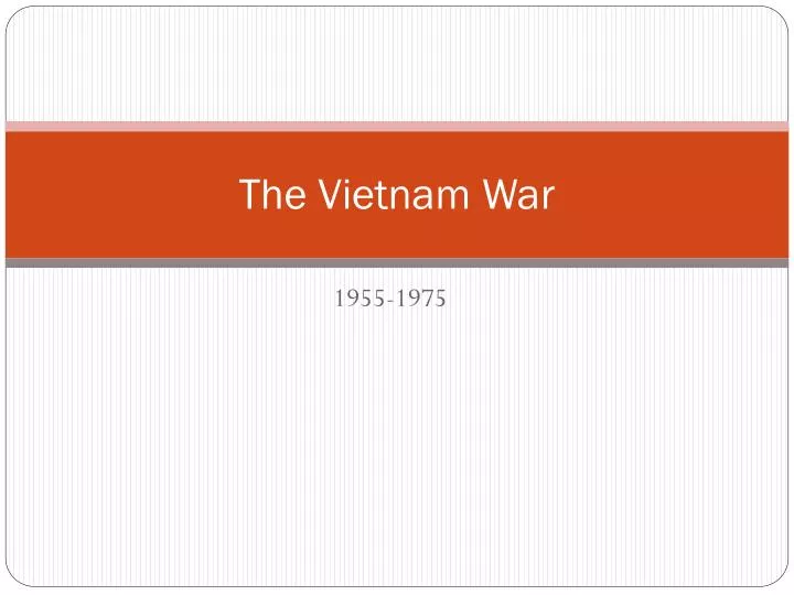 the vietnam war