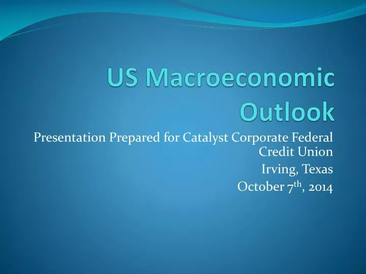 us macroeconomic outlook