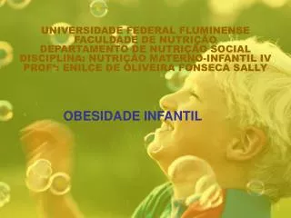 obesidade infantil