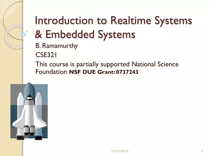 introduction to realtime systems embedded systems