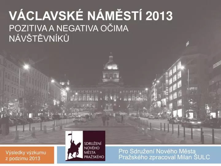 v clavsk n m st 2013 pozitiva a negativa o ima n v t vn k