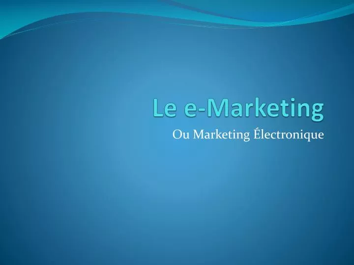 le e marketing