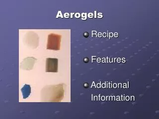 Aerogels