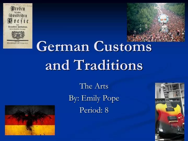 german customs and traditions