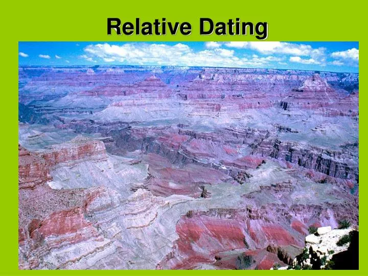 relative dating