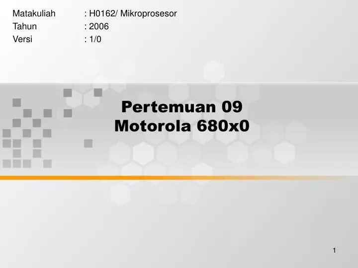 pertemuan 09 motorola 680x0