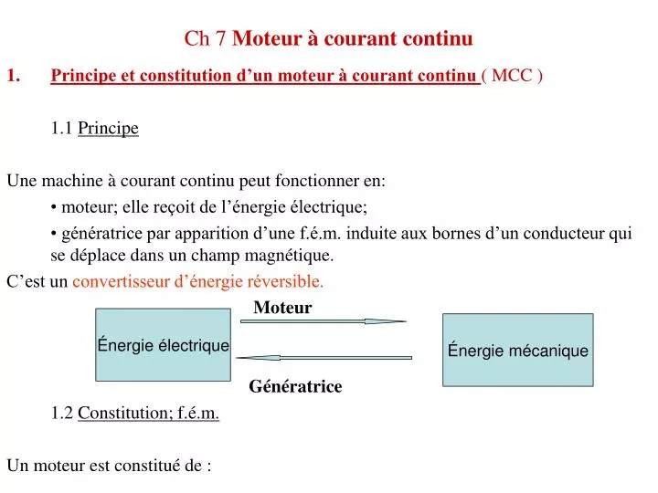 ch 7 moteur courant continu