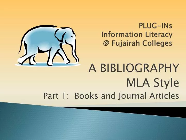 plug ins information literacy @ fujairah colleges