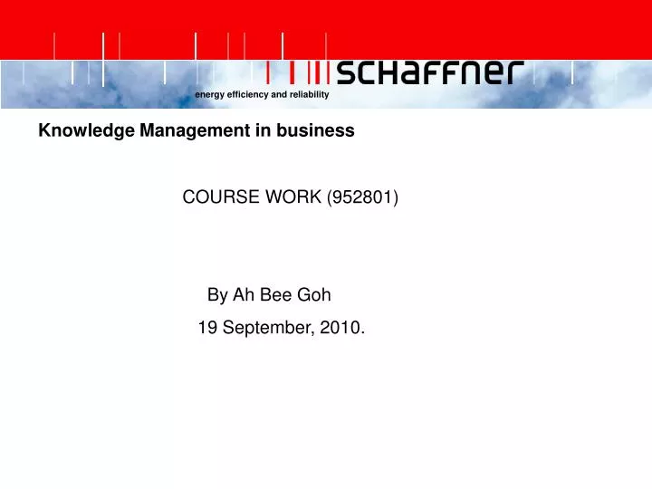 knowledge management in business