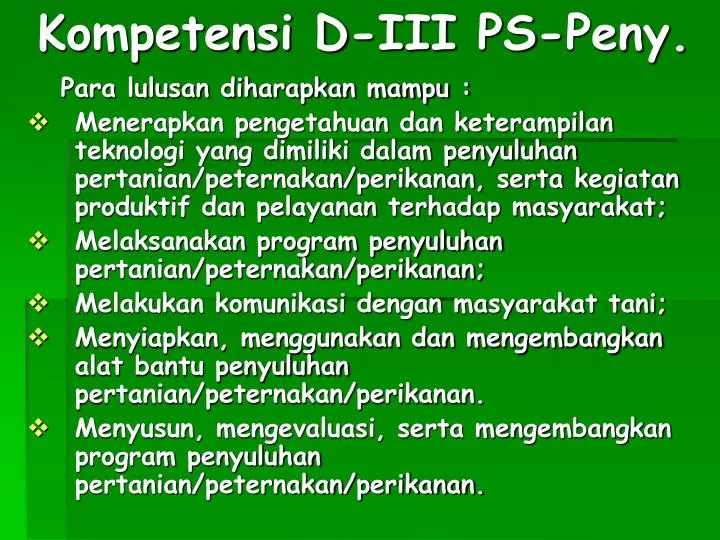 kompetensi d iii ps peny