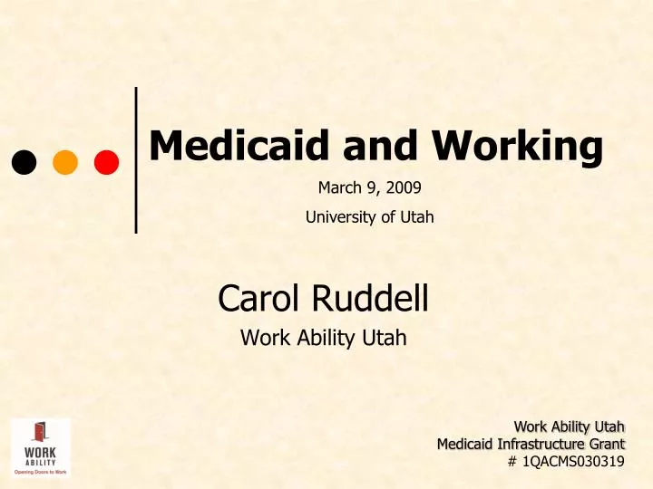 medicaid and working