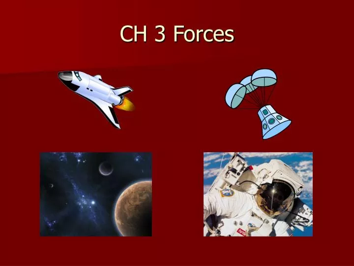 ch 3 forces