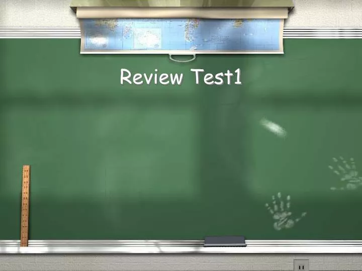 review test1