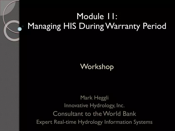 workshop