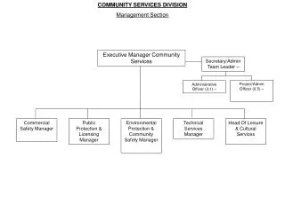 Executive Manager Community Services