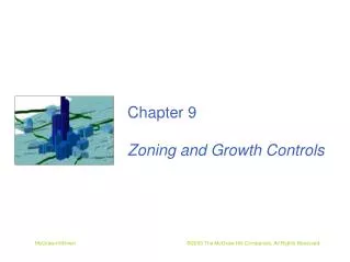 Chapter 9 Zoning and Growth Controls