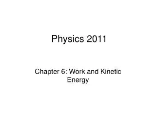 Physics 2011