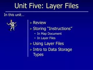 Unit Five: Layer Files