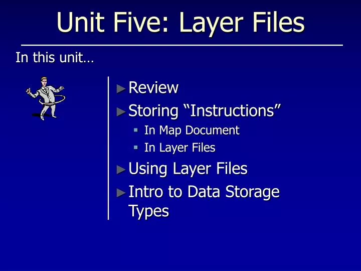 unit five layer files
