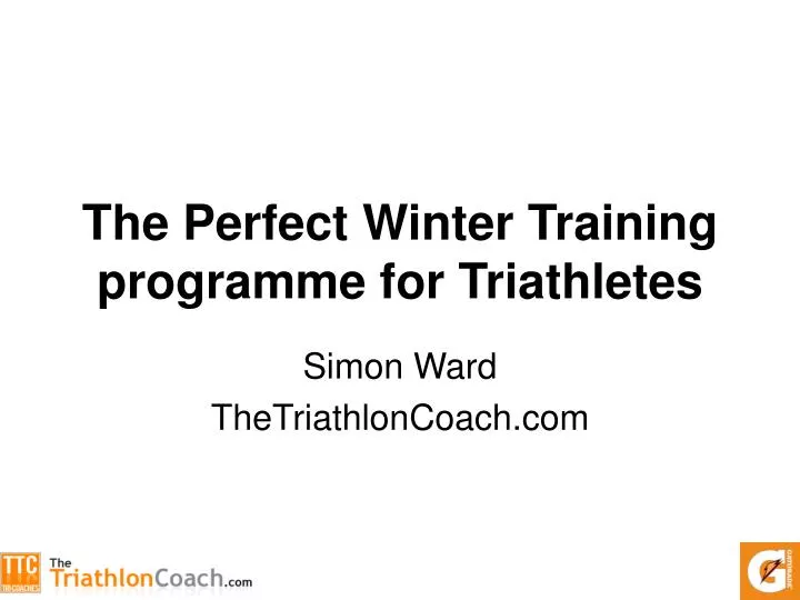 the perfect winter training programme for triathletes