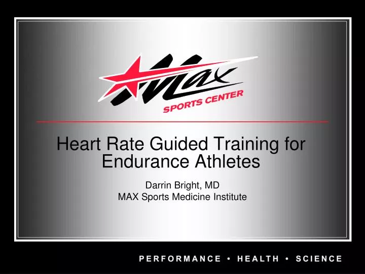 heart rate guided training for endurance athletes