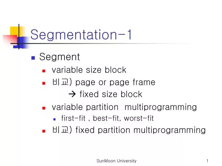segmentation 1