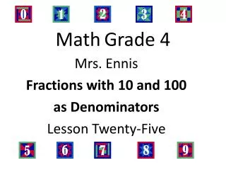 Math Grade 4