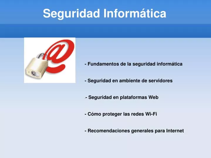 seguridad inform tica