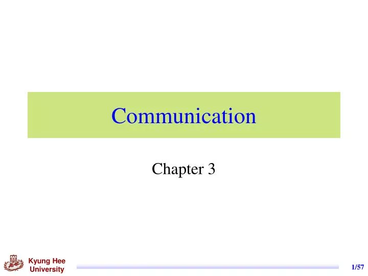 PPT - Communication PowerPoint Presentation, free download - ID:6038540