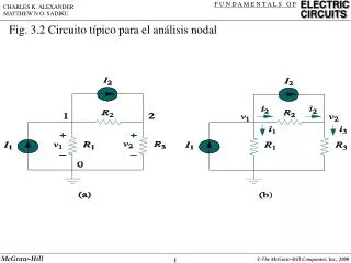 fig 3 2 circuito t pico para el an lisis nodal