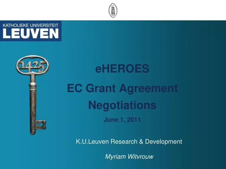 eheroes ec grant agreement negotiations june 1 2011