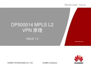 DP500014 MPLS L2 VPN ??