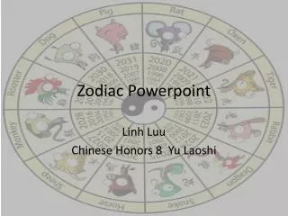 Zodiac Powerpoint