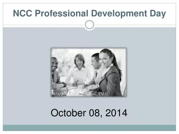 ncc professional development day